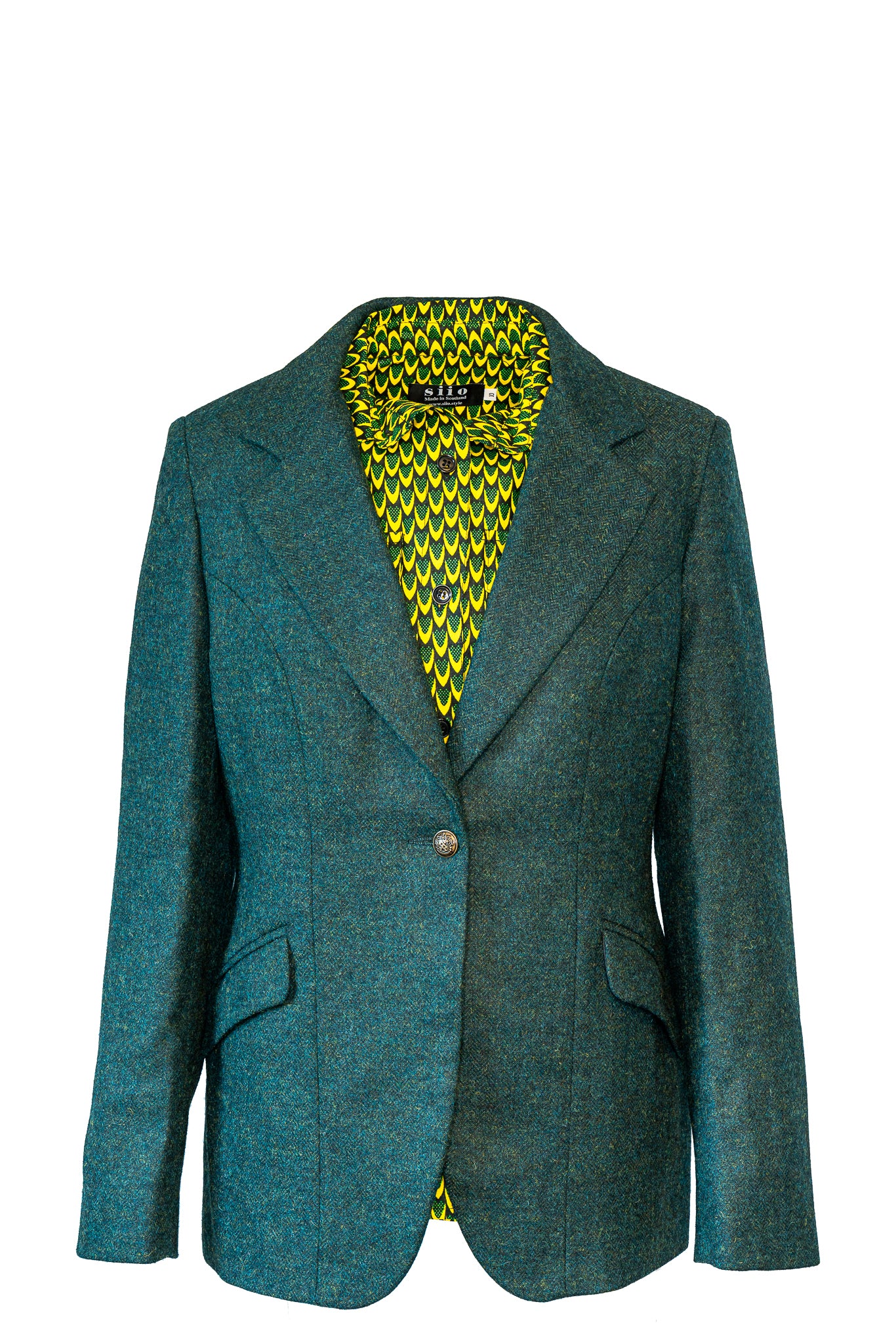 Tweed Blazer Green
