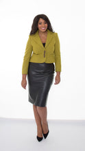 Load image into Gallery viewer, Ella fitted Jacket Green