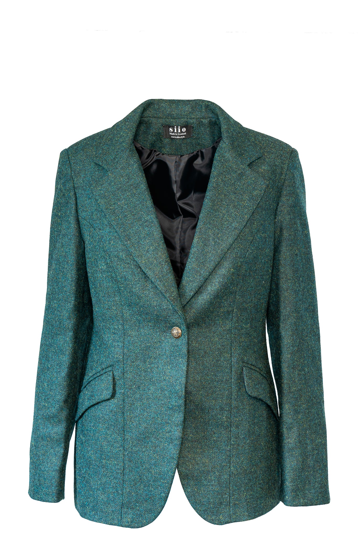 Tweed Blazer Green